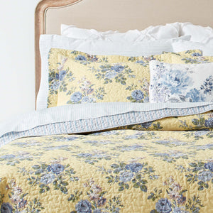 King Quilt Set with Shams – Reversible 100% Cotton Bedding