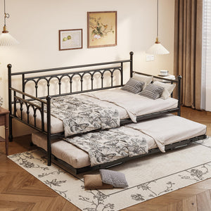 Twin Daybed with Pop-Up Trundle
