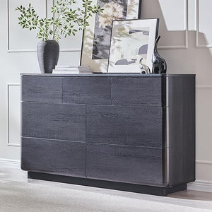 52" Wide 7-Drawer Dresser with Push-to-Open Storage