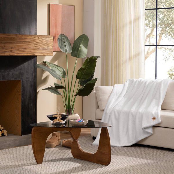 Faux Fur Throw Blanket 50" x 70"