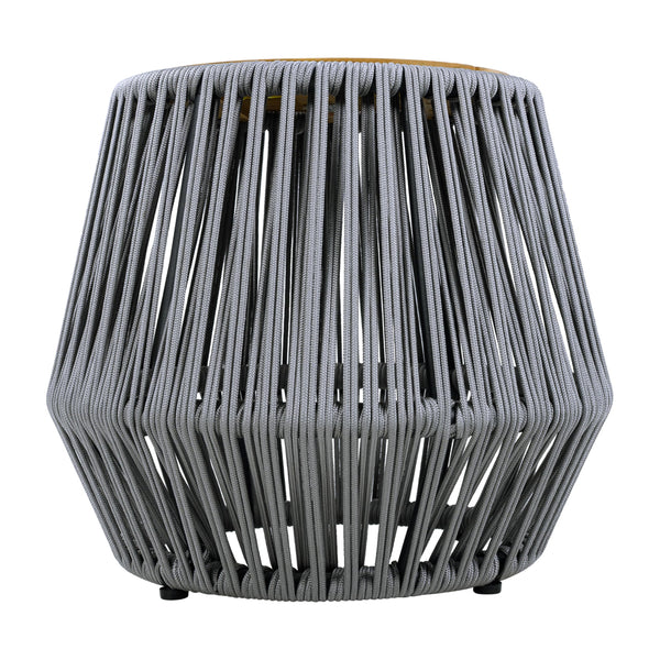 Bohemian Round Outdoor Side Table