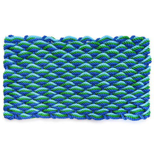 Lobster Rope Door Mat Outdoor – All-Weather Nautical Braided Rug