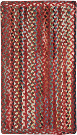 Oval Braided Wool Area Rug 11'4" x 14'4"