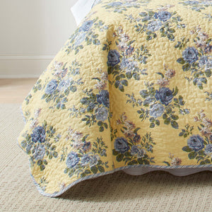 King Quilt Set with Shams – Reversible 100% Cotton Bedding