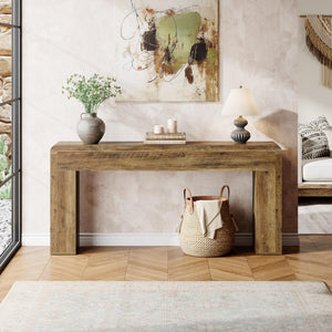 70.9-Inch Extra Long Console Table – Farmhouse Entryway Sofa Table