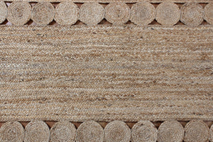Handmade Braided Jute Runner Rug – 2'6" x 24'