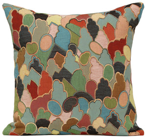 Cotton Jacquard Woven Throw Pillow Cover 19x19