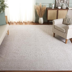 9x12 Transitional Area Rug – Machine-Woven, Non-Shedding, Stain Resistant