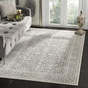 5x8 Oriental Area Rug – Machine Woven Transitional Vintage Rug