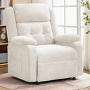Oversized Power Recliner Chair with Electric Recline & Chenille Fabric