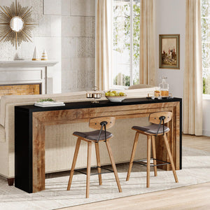 70.9" Farmhouse Console Table