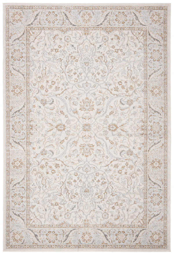 Oriental Area Rug 6'7" x 9' – Machine Woven Polypropylene, Non-Shedding