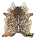 Extra Large Brown & White Natural Cowhide Rug