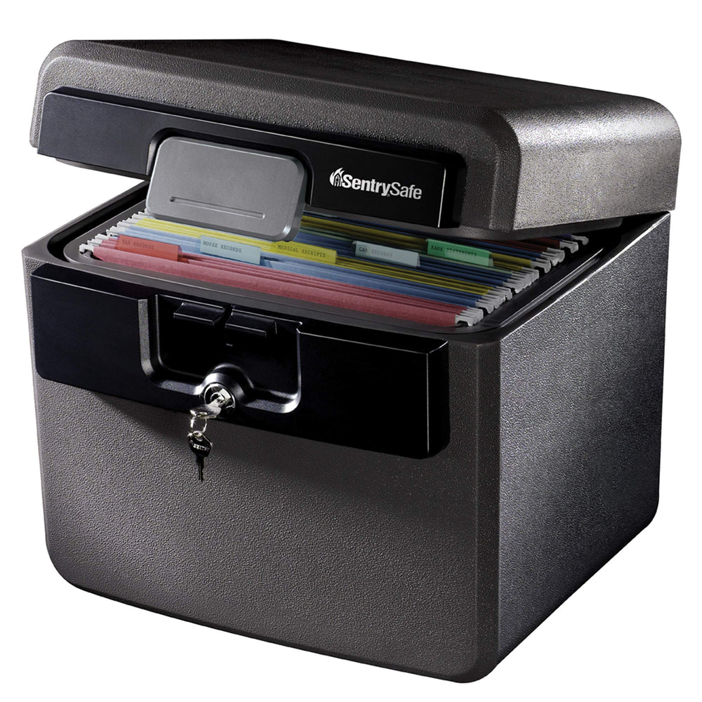 Fireproof Waterproof Key Lock File Safe Box