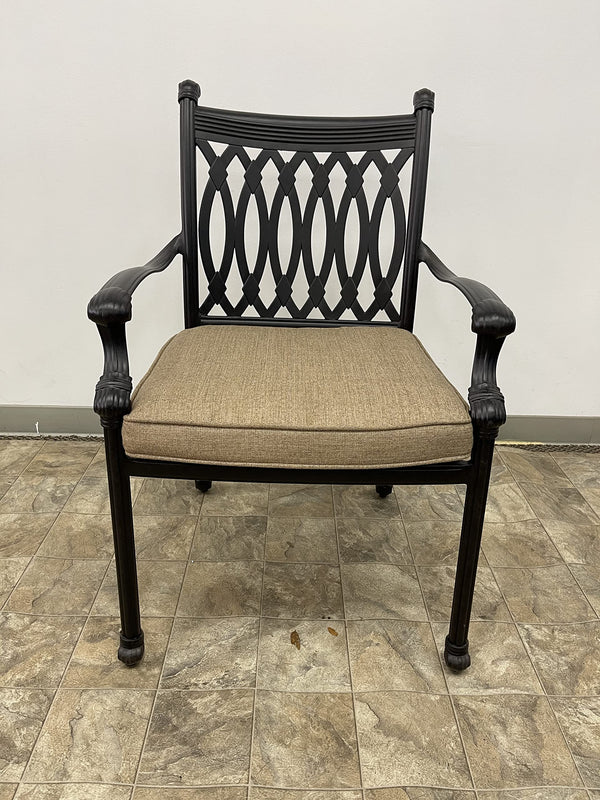 Grand Tuscany Outdoor Cast Aluminum Extendable Dining Set