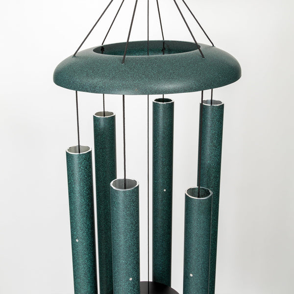 56-Inch Aluminum Wind Chime - Green