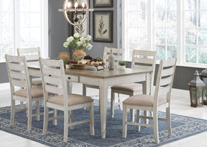 Farmhouse Rectangular Dining Table with Storage