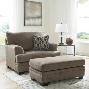 Contemporary Upholstered Rectangular Ottoman