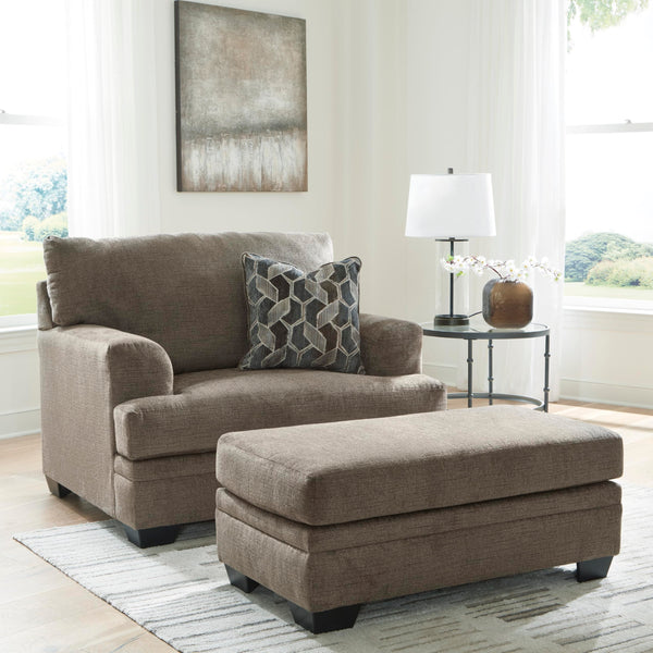 Contemporary Upholstered Rectangular Ottoman