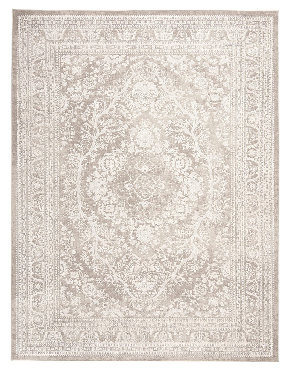 9x12 Transitional Area Rug – Beige & Cream | Reflection Collection