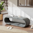 52" Upholstered Storage Bench
