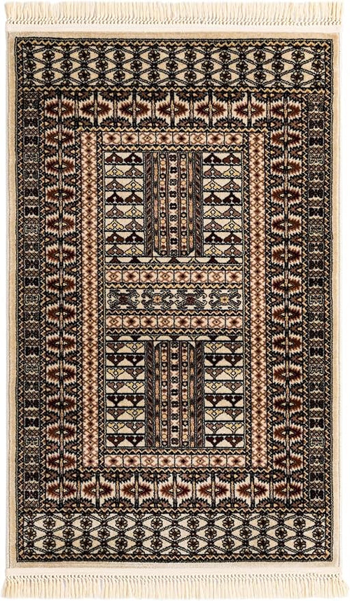 Bokhara Area Rug 3x5 – Polypropylene Medium Pile
