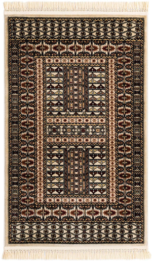 Bokhara Area Rug 3x5 – Polypropylene Medium Pile