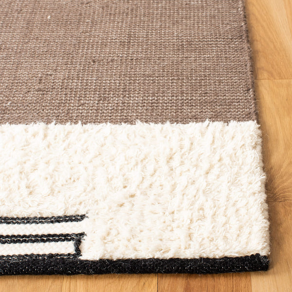 Hand-Knotted Wool Area Rug 8x10 – Tribal Southwestern Design