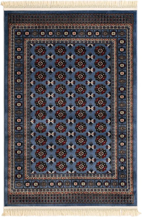 Bokhara Area Rug 3x5 Medium Pile – Polypropylene Indoor Rug