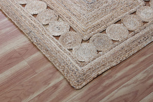 Handmade Braided Jute Runner Rug – 2'6" x 24'