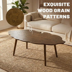 Leaf-Shape Coffee Table