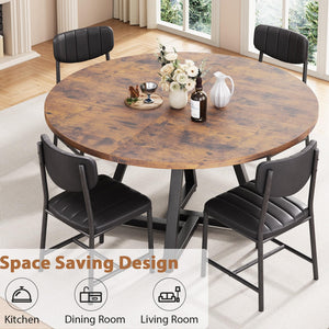 51" Round Dining Table for 6-8