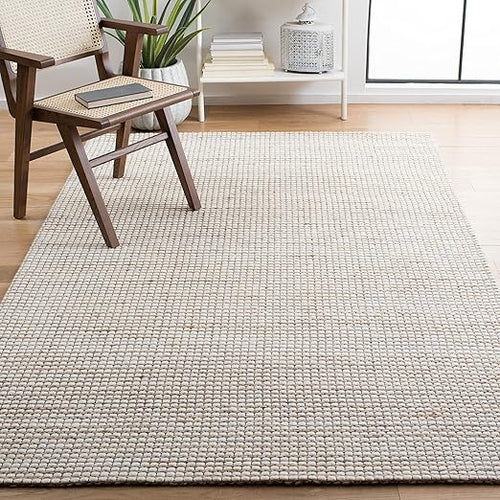 Hand-Tufted Jute & Wool Area Rug – 10' x 14' Rectangular