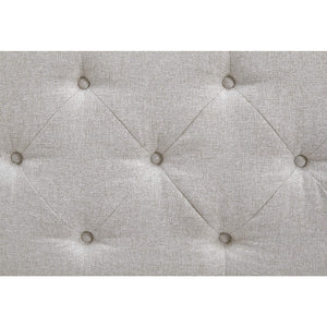Tufted Storage Bench with Hinged Seat