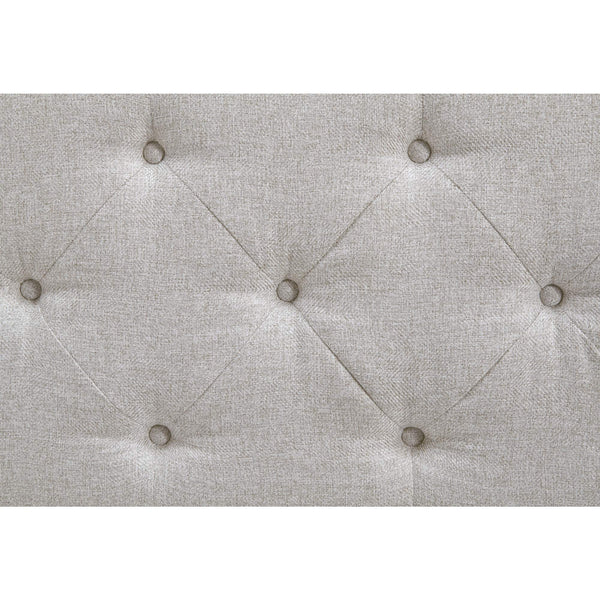 Tufted Storage Bench with Hinged Seat