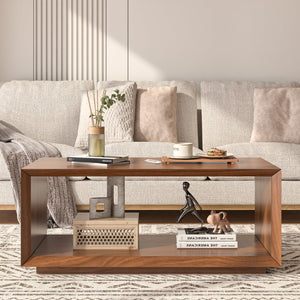 Mid-Century Modern Rectangle Coffee Table