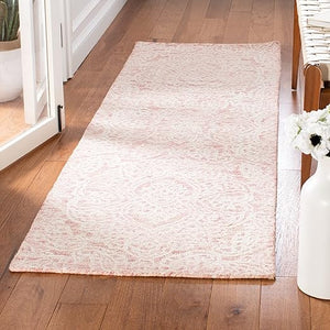 Hand-Tufted Wool Runner Rug 2'3" x 10' – Floral Area Rug for Hallway & Entryway
