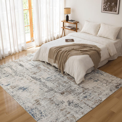 6x9 Washable Abstract Area Rug