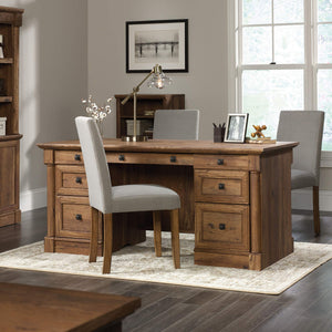 Large Executive Desk with Storage Drawers