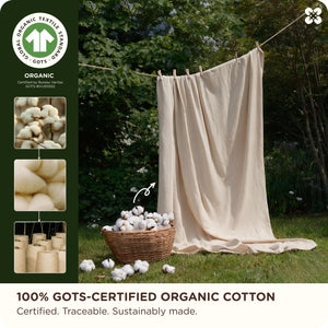 Organic Cotton Duvet Cover Set – Queen & King
