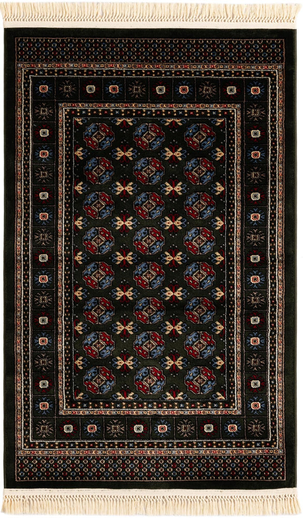 Bokhara Area Rug 3x5 Medium Pile – Polypropylene Indoor Rug