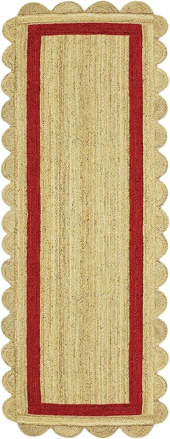 Handmade Braided Jute Runner Rug – 2'6" x 24'