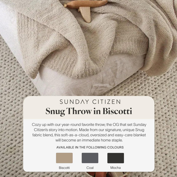 Snug Throw Blanket – Soft Oversized Lightweight Microfiber