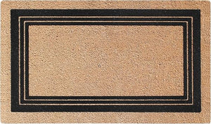 Natural Coir Anti-Shed Doormat with PVC Backing – Multiple Sizes