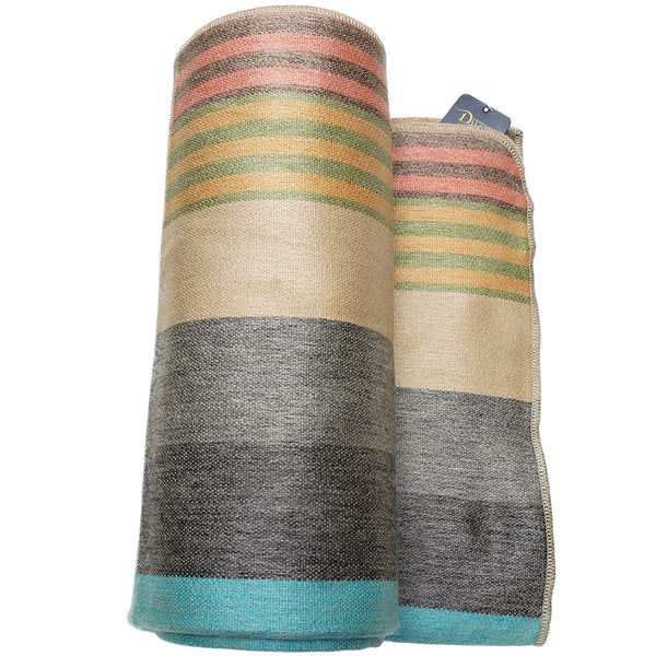 Alpaca Wool Throw Blanket – Soft, Lightweight & Hypoallergenic