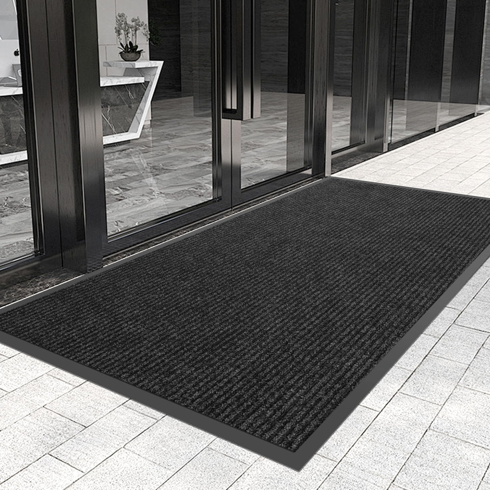 Heavy Duty Outdoor Door Mat – Custom Size, Waterproof Rubber Backing