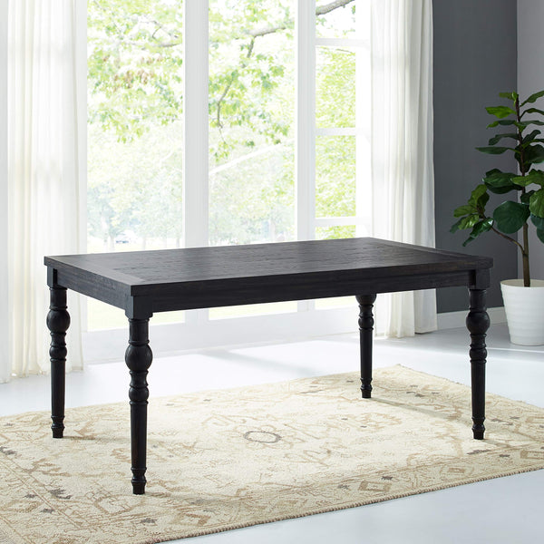 Traditional Counter Height Dining Set – Table & 6 Chairs