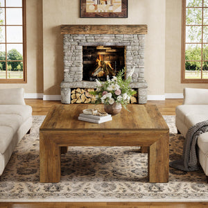 Square Coffee Table with MDF Construction