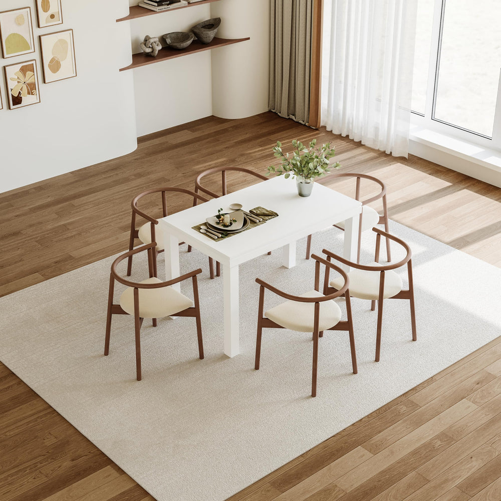High Gloss White Dining Table