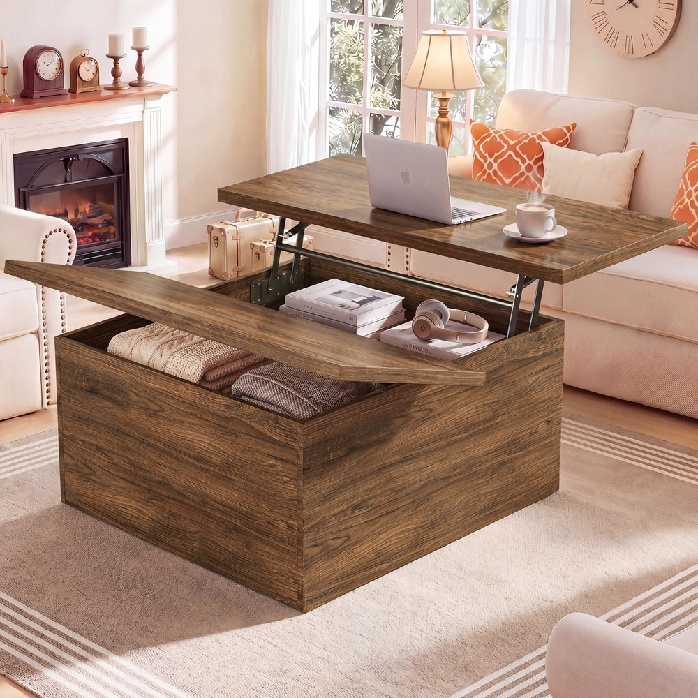 Lift Top Coffee Table with Storage